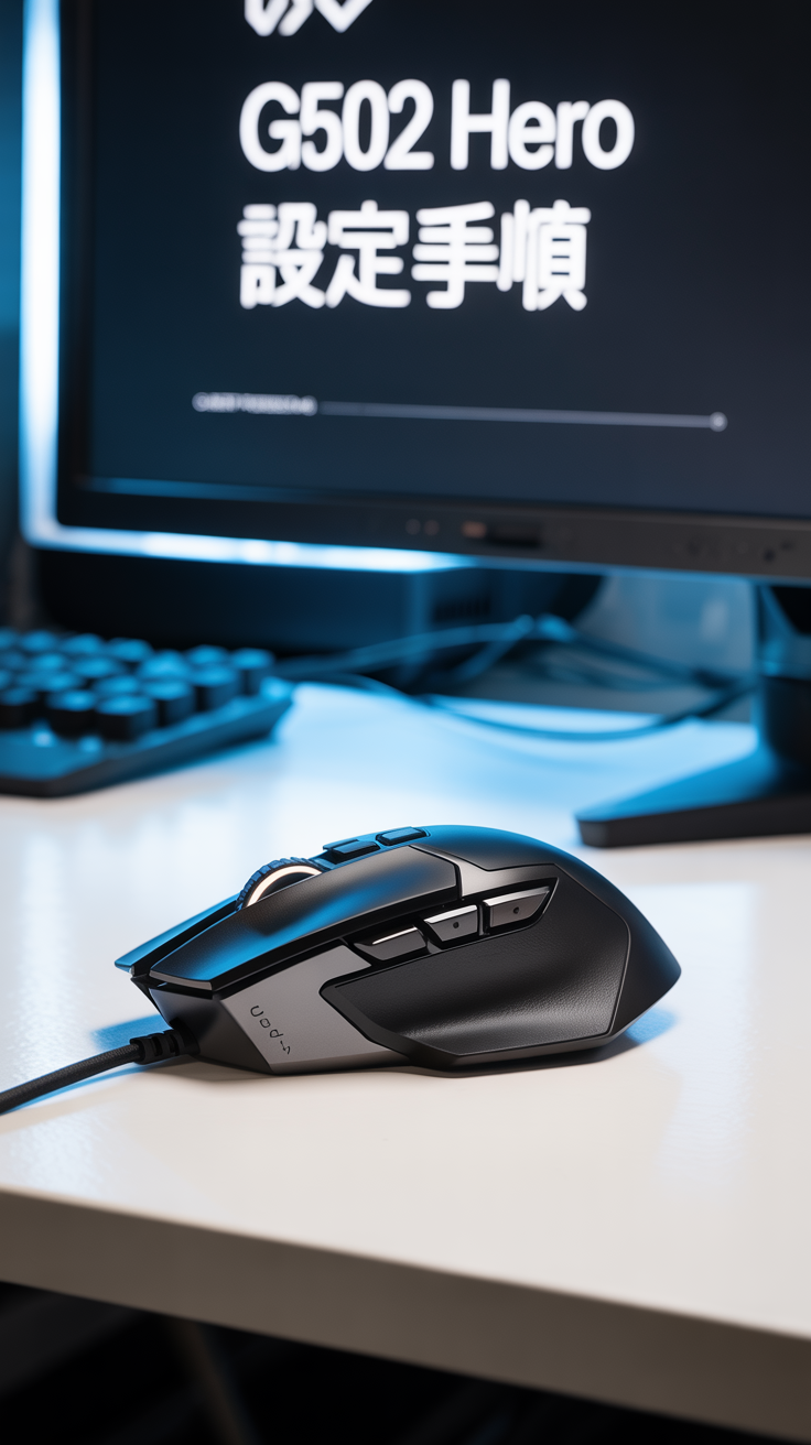 ロジクール G502 HERO の設定手順　はじまり